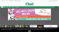 Desktop Screenshot of chad.co.uk
